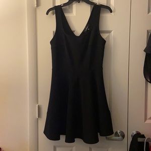 Lulus black skater dress